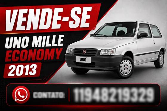 FIAT UNO 1.0 MPI MILLE FIRE ECONOMY 8V FLEX 2P MANUAL FIAT UNO 1.0 MPI MILLE FIRE ECONOMY 8V FLEX 2P MANUAL
